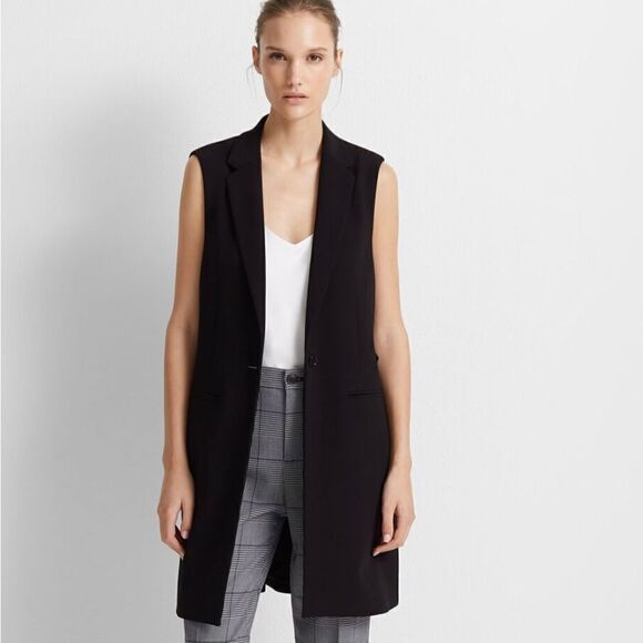 Club Monaco black belted vest size XS - Picture 10 of 14